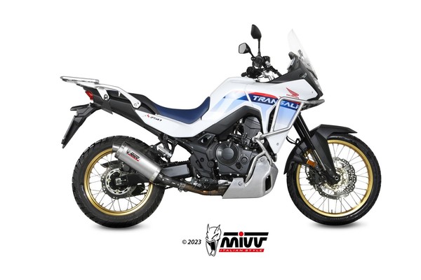Mivv Oval Auspuff Edelstahl Passend FüR Honda XL750 Transalp 2023-2026-image