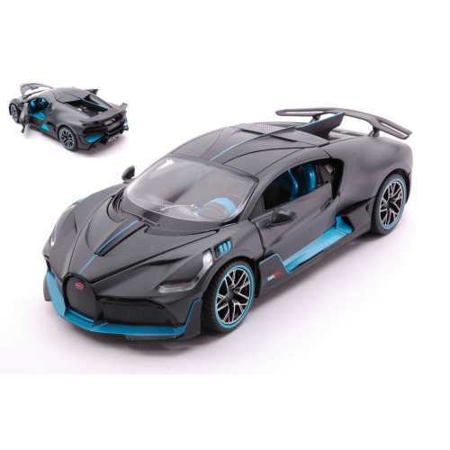 Bugatti Divo 2018 Grey/Blu 1:24 Rastar Auto Stradali -D- Neues Modell-image