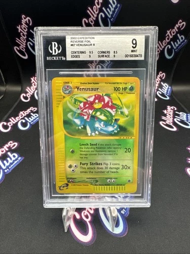 BGS 9 Venusaur 67/165 Expedition Pokemon 2002