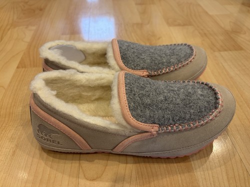 New Womens Sorel Tremblant II Suede Insulate Slipper Indoor Outdoor Size 7