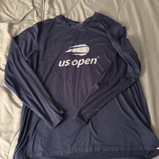US Open Tennis Long Sleeve Navy