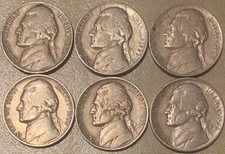 1938-P 1938-D 1938-S 1939-D 1939-S 1942-D KEY DATES JEFFERSON NICKEL FAST SHIPIN