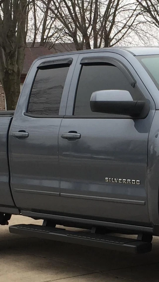 Наружные дождевики AVS 94528 для удлиненной (двойной) кабины Silverado 14-2018 годов выпуска - Изображение 4 из 4