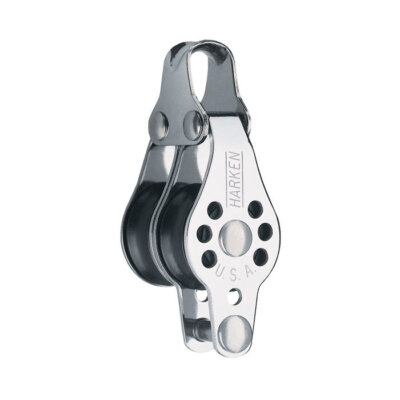 Harken 227 Double Micro 22mm Block mit Becher