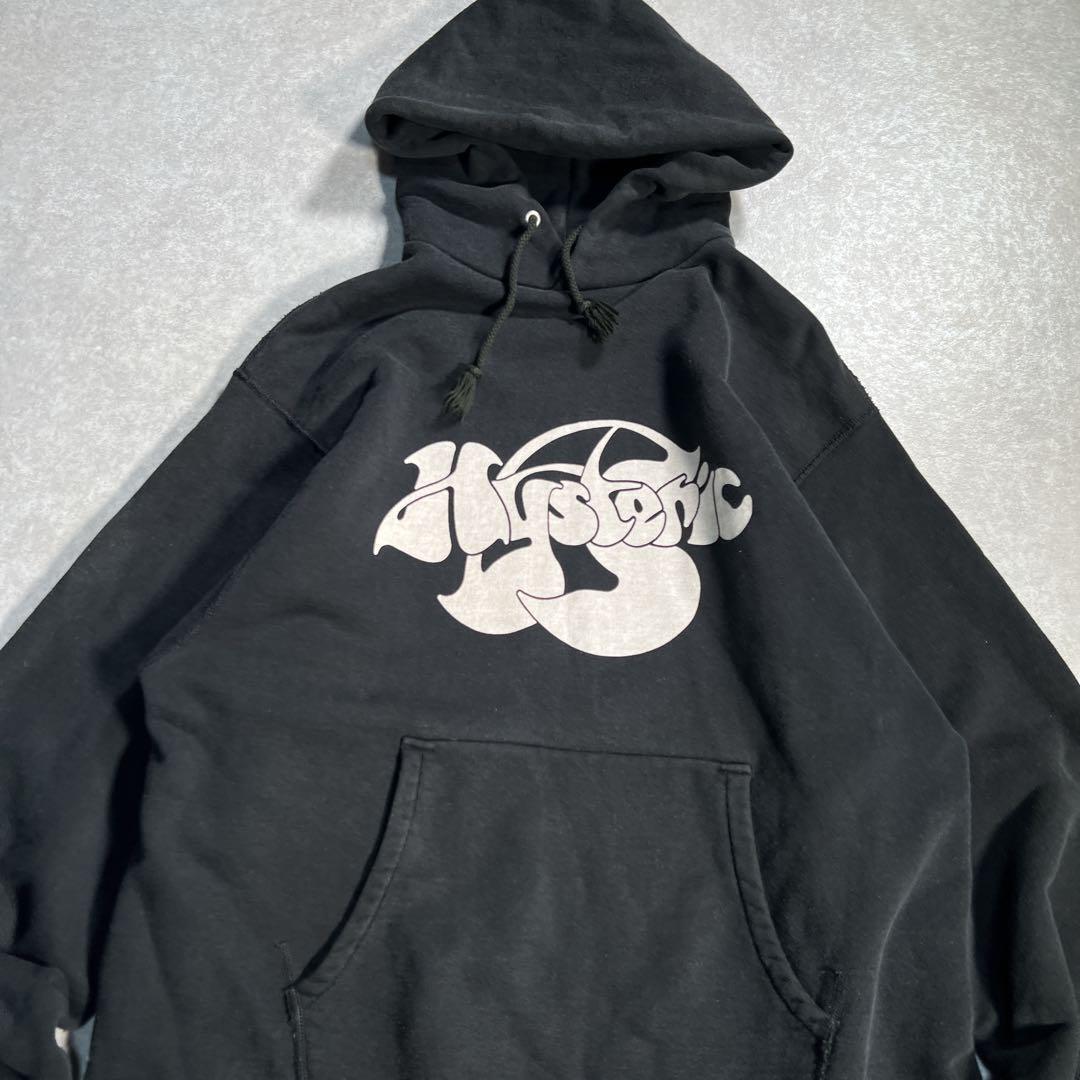 Hysteric Glamour 90s Hoodie Thick Black Size L Vintage Good Hysteric Glamour 90s Hoodie Thick Black Size L Vintage Good