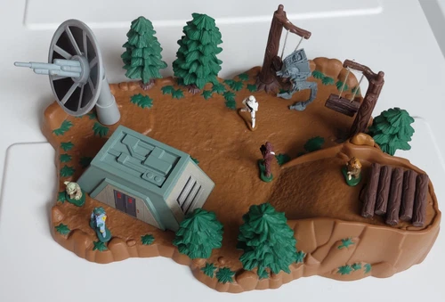 Star Wars - Micro Machines Endor ROTJ Komplett Galoob Playset Toys Vintage