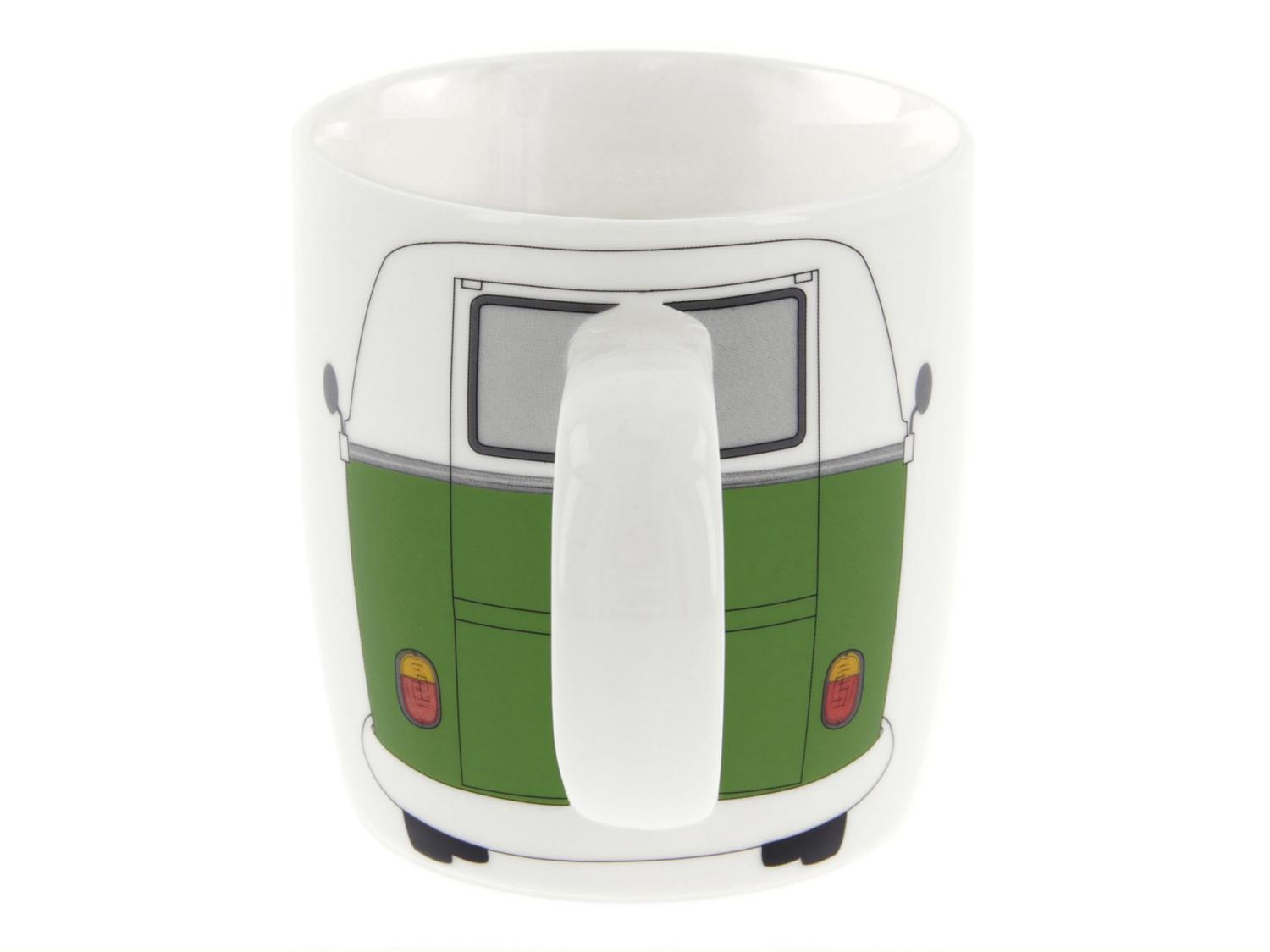 Volkswagen VW T1 Bus Bulli Coffee Mug 370Ml In Gift Box Green