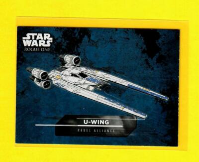 Star Wars Rogue One Mission Briefing Sticker # 7 U-WING