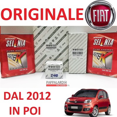 KIT TAGLIANDO 3 FILTRI 4 LT LITRI DIGITEK 0W30 FIAT PANDA 0.9 - Foto 11