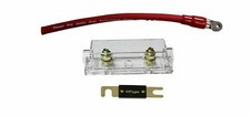 IMC Audio 200 AMP ANL Fuse Holder Fuseholder Inline Block Battery Install Kit 0