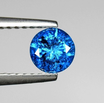 Blue Diamond (0.55 Ct) - Deep Blue (Brilliance)- African Natural (Enhanced)