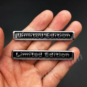 Black Accessories Metal Limited Edition Fender Emblem Sport Badge Car Stickers E - Foto 4