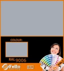 FELLO powder coating - RAL 9006 glossy aluminum fine structure 5KG