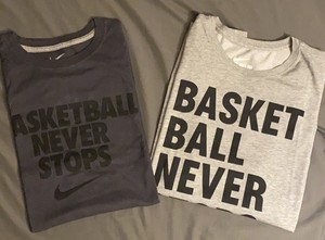 basketball never stops nike