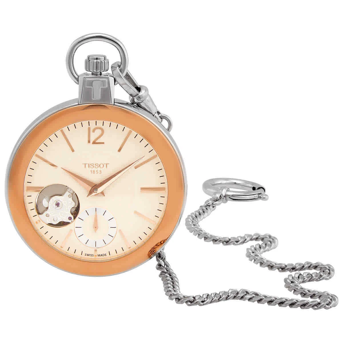 Tissot pocket shop watch gold
