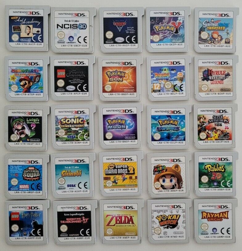 Nintendo 3DS Games - Cartridge Only Pokemon Mario Zelda Disney Tetris Lego | eBay