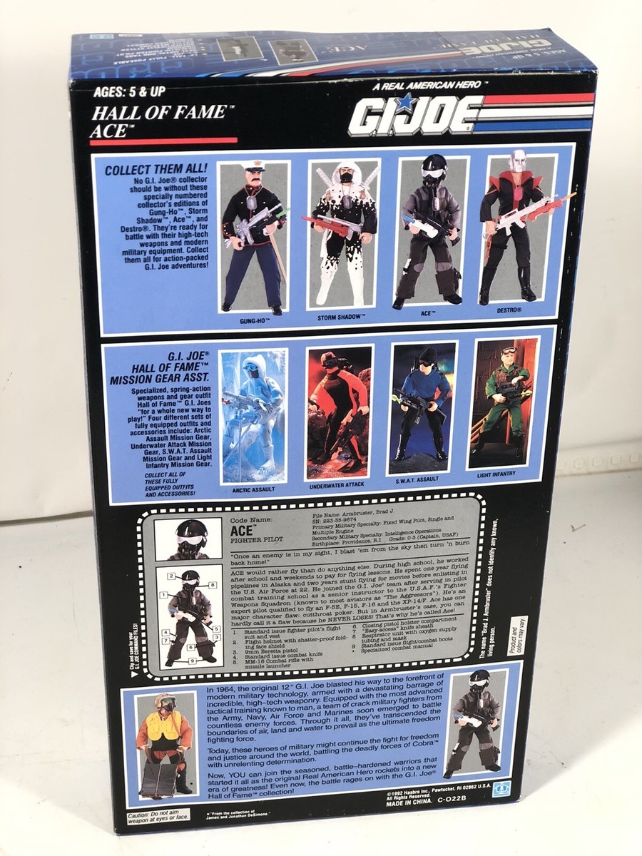 GI Joe Ace New Toy Action Figure Vintage 12