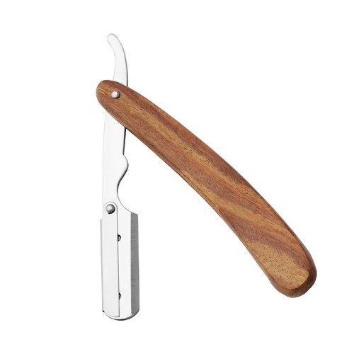 Rasoio in legno + 100 lamette da barba DERBY rasoio rasoio Dr - Shah - Foto 3 di 4