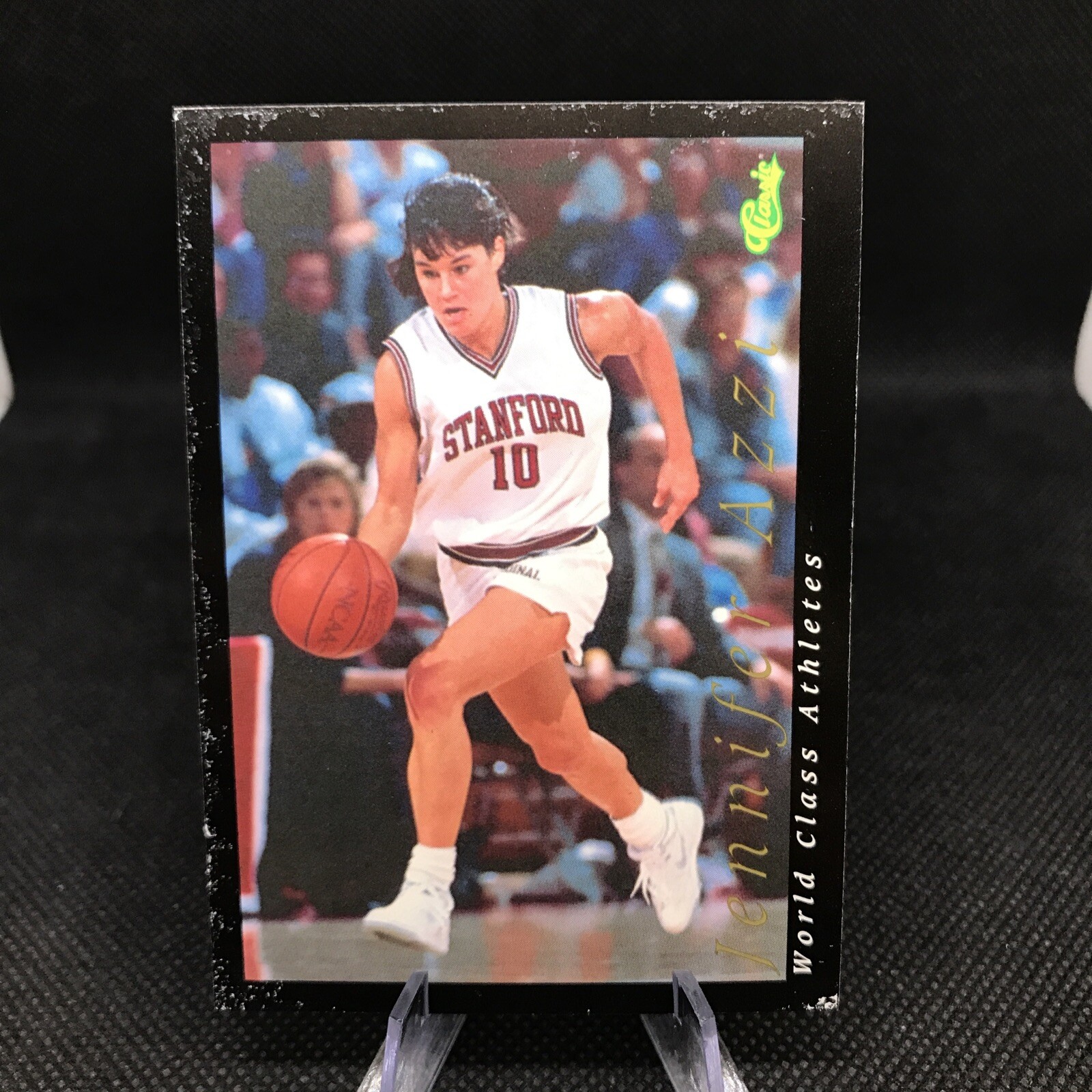 1992 Classic World Class Athletes Basketball Card #47 JENNIFER AZZI - POOR