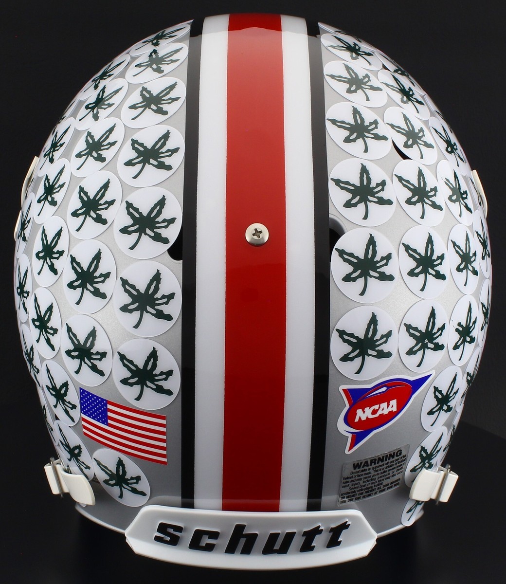 buckeyes 2018 footbal helmet OHIO STATE BUCKEYES NCAA Full Size Replica Football Helmet with  VISOR/EYE-SHIELD