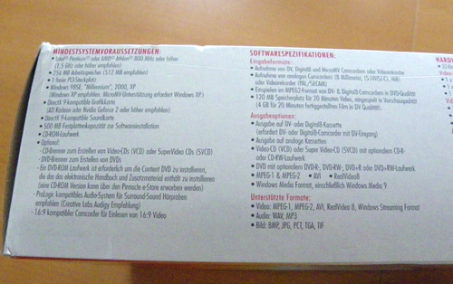 Pinnacle Studio 9 AV/DV, PCI Videokarte für PC WIN XP, WIN 98, WIN 2000, WIN 7 - Photo 6/9
