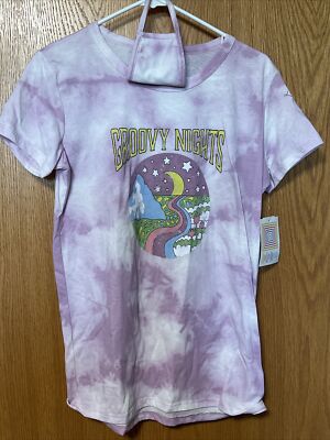 NWT LuLaRoe Size Small Liv Multicolor  Groovy Nights  With Mask New W Tags