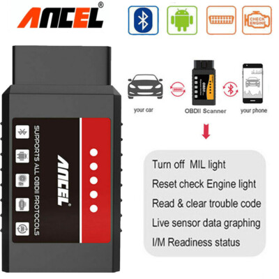 Super OBD2 Bluetooth Profi KFZ Diagnosegerät Auto Scanner Motor Prüfung