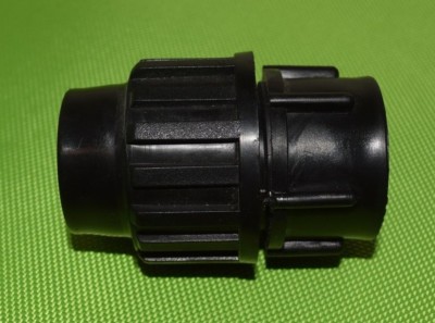 Elysee PE Fitting Kupplung Adapter 20 mm x 1/2'' IG  Trinkwasser PN16 DVGW (861)