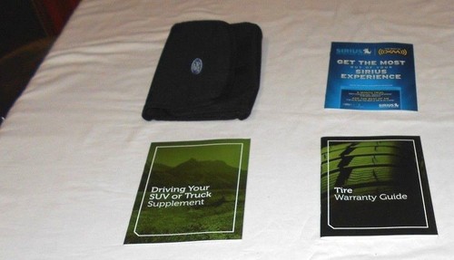 2011 FORD EXPLORER OWNER MANUAL 8/PC.SET W/ MY TOUCH & BLACK DENIM FORD CASE - Picture 5 of 5