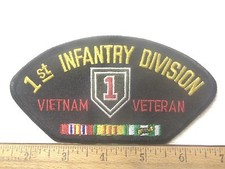 US Army - 1ère Division d'Infanterie - Patch brodé vétérinaire Vietnam