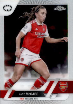 2022-23 Topps Chrome Katie McCabe #33 Arsenal WFC