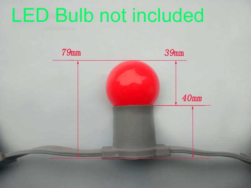 E27 Outdoor Waterproof LED String Lights Pro Dj Disco Event Lighting Stage Show - Image 2 of 4