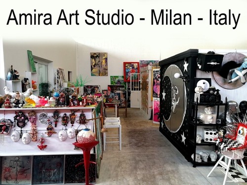 arte assemblage quadro pittura scultura moderna contemporanea gufo regina corona - Picture 18 of 24