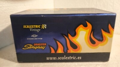 SCALEXTRIC Corvette Dragster Stingray – Slot Racing SCX Vintage, Boîté NEUF