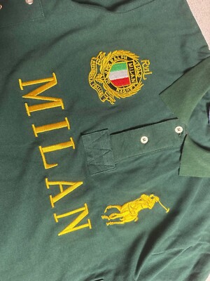 POLO RALPH LAUREN MILAN 5 ビッグポニー　ポロシャツ Polo Ralph Lauren Milan Italy #5 Polo Shirt Big Pony Chief