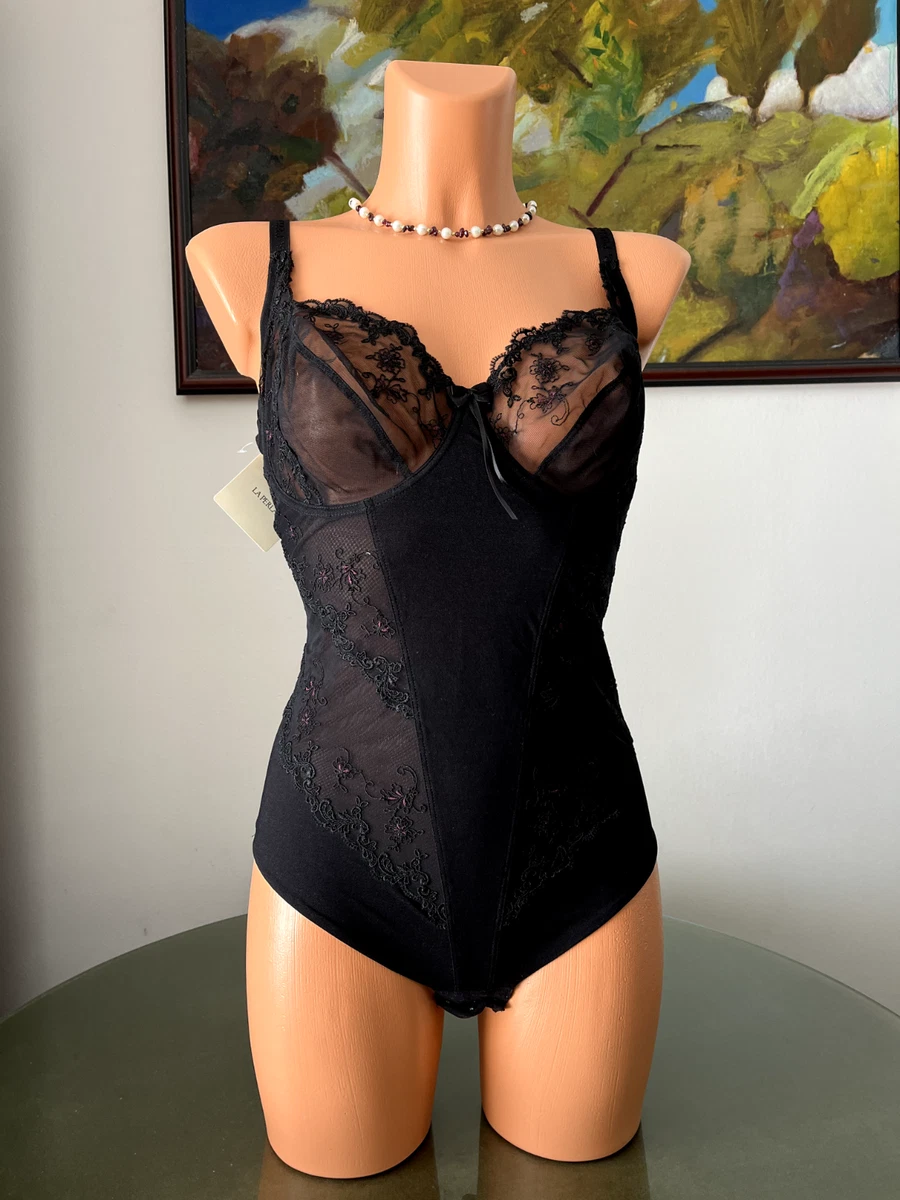 Bodysuit / Teddy LA PERLA X Marvel Dentelle Maille Orange - Taille IT 2 Neuf Avec étiquettes
