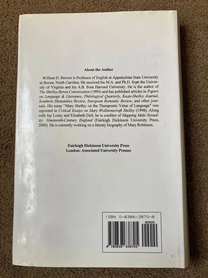 The Mental Anatomies of William Godwin and Mary Shelley by William D. Brewer. - image 3 of 4