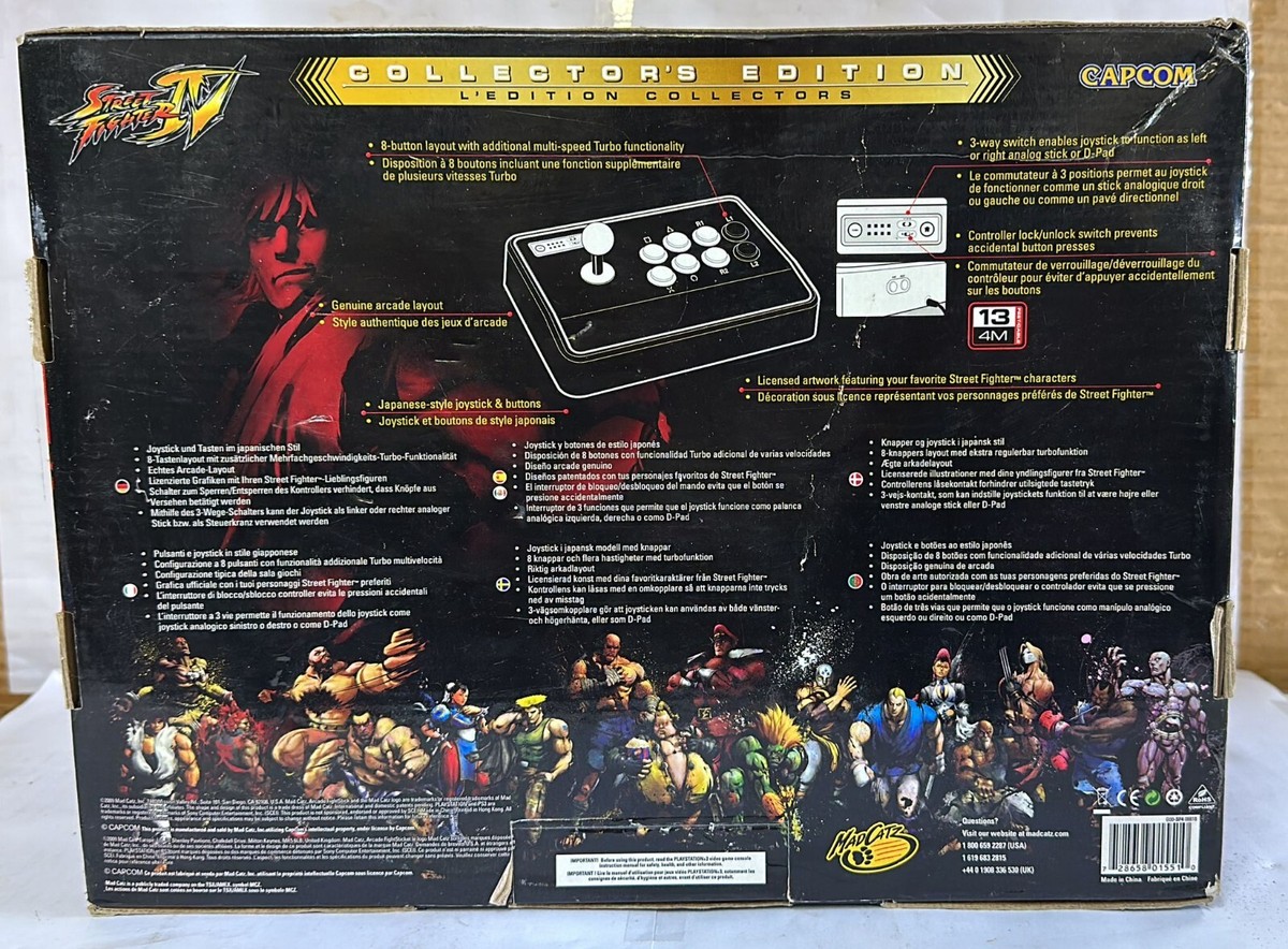 Arcade Fightstick PS3 – Street Fighter IV Édition Collector
