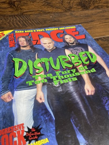 NOVEMBER 2005 METAL EDGE MUSIC MAGAZINE - DISTURBED H.I.M. - Posters Included - Picture 13 of 13