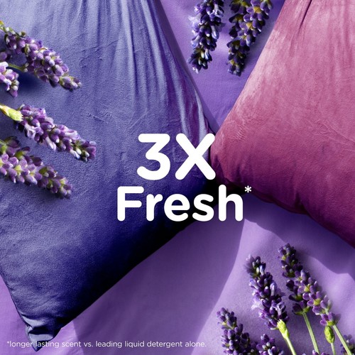 Downy Ultra Soft Fabric Softener Liquid, Calm, Lavender and Vanilla Bean, 44 fl - Picture 4 of 8