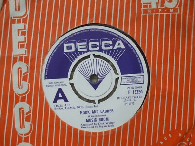 Music Room - Hook And Ladder - UK DEMO / PROMO - NOT FOR SALE - Ex- 45