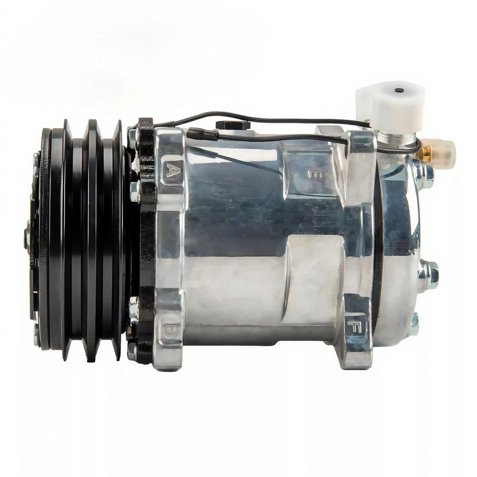 Fits 1987-1989 Jeep Wrangler 2.5L 4 Cyl 1988 6511550 A/C Compressor Foto 2 de 4