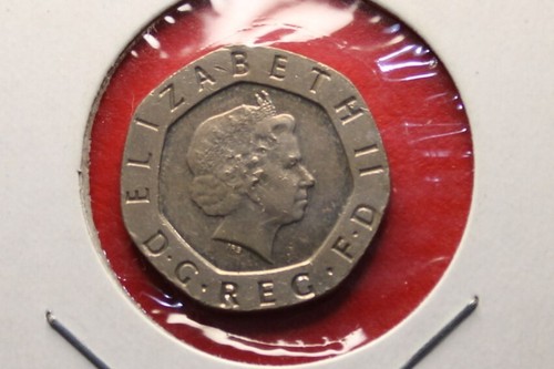 UNITED KINGDOM 2008 UNDATED 20 P MULE NEW SHEILD REVERSE WITH EARLIER OBVERSE - Picture 3 of 10