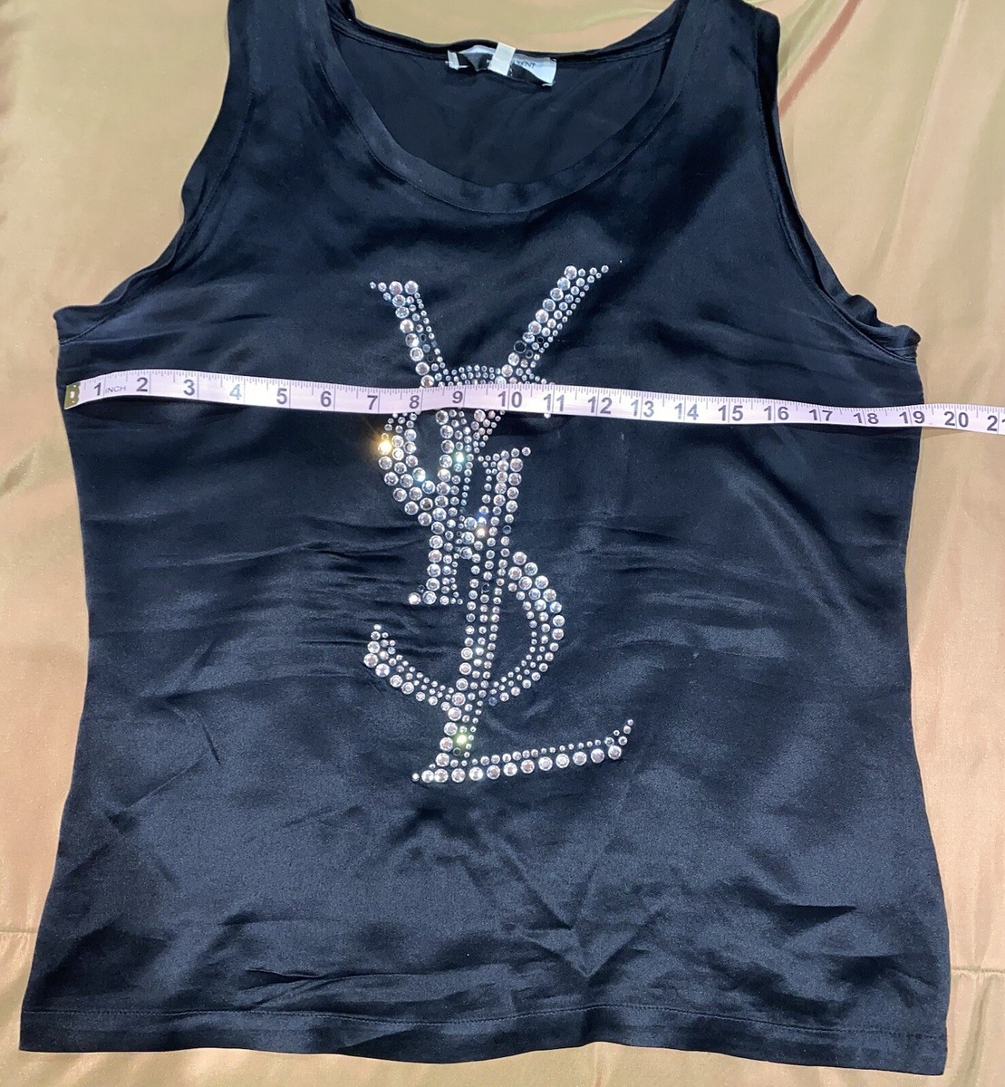 トップス Yves Saint Laurent Glitter sleeveless s-l400.jpg