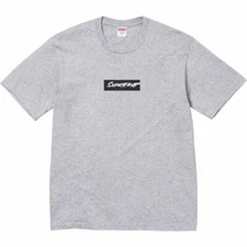 Futura Box Logo Tee | BOGO Heather Grey | Size: XXLarge