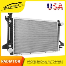 Aluminum Radiator For 1985-1996 Ford F-150 5.0L 5.8L, 85-97 F-250 5.0L 5.8L ONLY