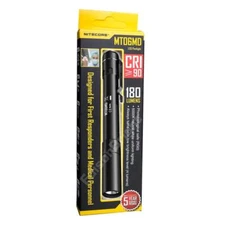 Nitecore MT06 MD 180 Lumens LED Flashlight AAA batteries flashlight for doctors