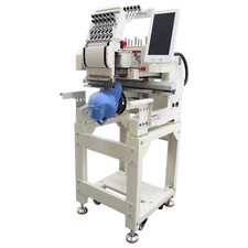 12 Needles Commercial Automatic Embroidery Machine 110V-220V 300W Single Head