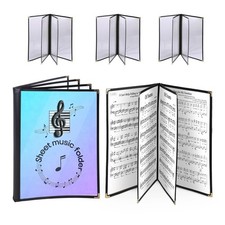 Yescom 4 Pack Sheet Music Folder 8.5