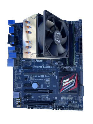 ASUS Z170 PRO GAMING ATX Mainboard LGA1151 DDR4 für Gaming mit Scythe Lüft